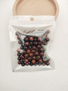 100pcs Wooden DIY Bead - Redwood - View 4