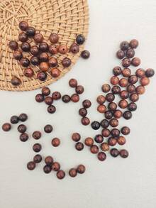 100pcs Wooden DIY Bead - Redwood - View 5