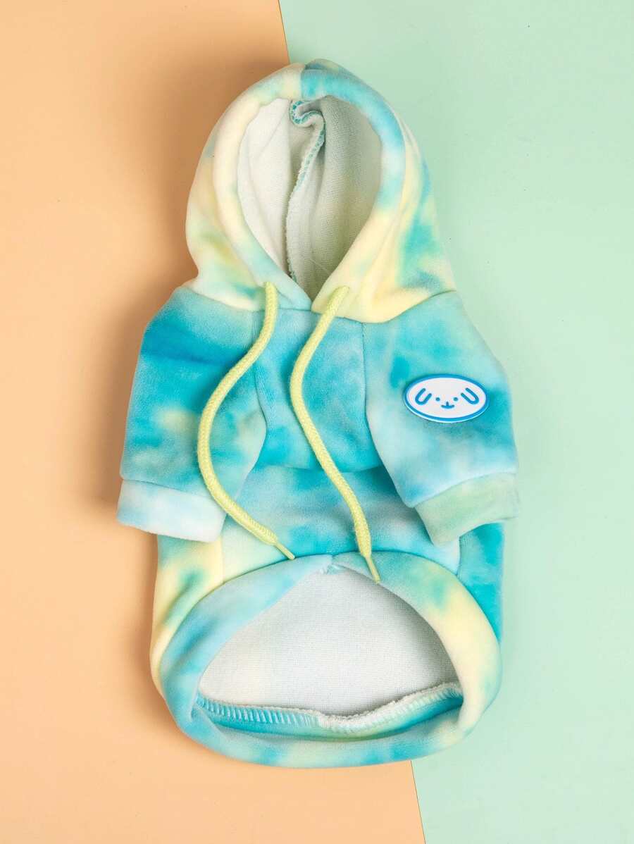 Tie Dye Pet Hoodie SHEIN USA