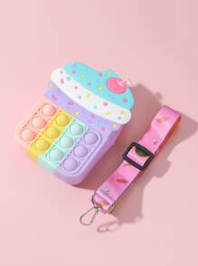 Mini Ice Cream Design Sensory Fidget Bag - Multicolor - View 3