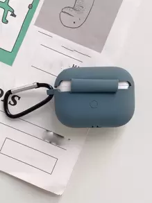 適用於airpods1/2、airpods Pro的純色保護套 - 深灰色 - 查看 2