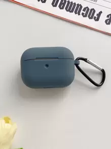 適用於airpods1/2、airpods Pro的純色保護套 - 深灰色 - 查看 3