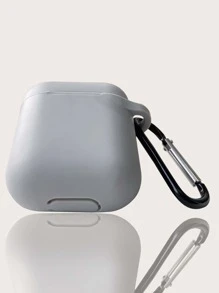 Silicone Protective Cover Compatible With Apple Airpods1/2, Pro, Wireless Earphone Case, Solid Color Soft Shell Compatible With 3rd Generation Case