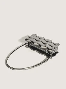 Bolsa creativa de color metálico - Plateado - Ver 2