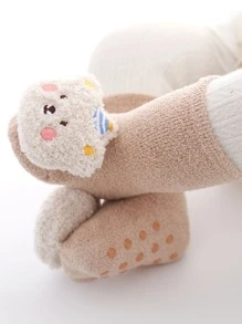 Bộ 3 Vớ Gấu Hoạt Hình - Nhiều màu - Xem 4