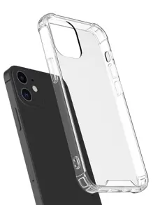 Shockproof TPU Phone Case Compatible With IPhone 15/15Plus/15Pro/15Promax Waterproof Anti-Fall Scratch Resistant - Clear - View 3