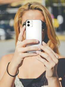 Shockproof TPU Phone Case Compatible With IPhone 15/15Plus/15Pro/15Promax Waterproof Anti-Fall Scratch Resistant - Clear - View 4