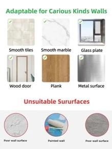 1pc PP Laundry Basket, Minimalist Foldable Wall Mounted Laundry Hamper For Home - White - View 6