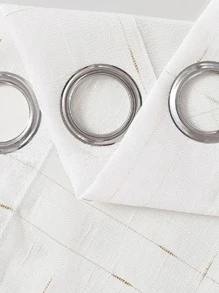 素色單片透視窗簾 - 彩色 - 查看 5