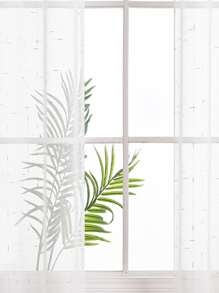 素色單片透視窗簾 - 彩色 - 查看 6