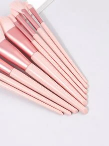 Luksusowy zestaw 12 pędzli do makijażu, w tym pędzel do cieni do powiek, pędzel do pudru, pędzel do konturowania, pędzel do rozświetlacza