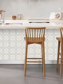 10 件曼陀罗图案自粘厨房贴纸、贴纸、墙贴、乙烯基贴花用于家居装饰、春季装饰品让您的家焕然一新、节日装饰贴纸礼物生日毕业厨房装饰 - 彩色 - 查看 5