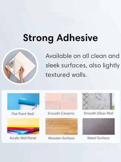 Roze Arabesque Peel Stick Tile, 12"X12"Self Adhesive Kitchen Backsplash, On Wand Tiles, Renovation Stickers Panels, Paper, Wallpapers, ation Items Refresh Your Home, Festival Birthday Graduation view 6