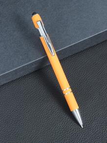 1pc Portable Ballpoint Pen - Yellow - View 4