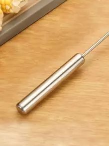 1pc Semi-automatic Rotary Egg Beater, Stainless Steel Egg Whisk, Kitchen Tools,Semi Automatic Whisk & 1pc Separator - Multicolor - View 5