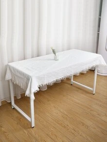 Mantel ribete crudo - Blanco - Ver 1