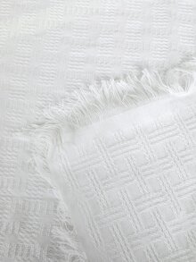 Mantel ribete crudo - Blanco - Ver 6