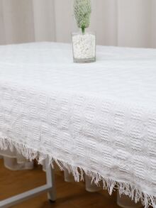 Mantel ribete crudo - Blanco - Ver 7