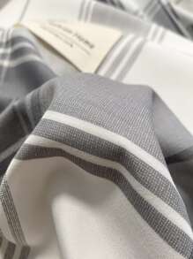 Set colcha sin relleno con patrón de cuadros - Multicolor - Ver 3