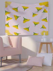 Floral Print Tapestry - Multicolor - View 1