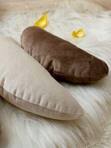 嬰兒攝影5入組月亮形狀枕頭 - 卡其色 - 查看 5