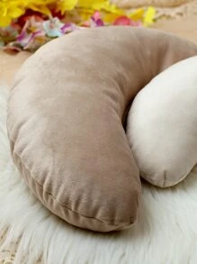 嬰兒攝影5入組月亮形狀枕頭 - 卡其色 - 查看 7