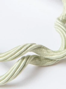 4 piezas Goma para pelo con diseño de onda - Multicolor - Ver 3