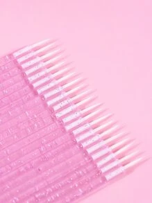 klimonla 指甲繪圖筆套裝,50入組一次性美甲筆刷,指甲設計刷,繪畫繪畫襯墊指甲工具,適用於家庭使用和專業美甲沙龍 - 粉色 - 查看 2