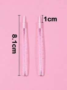 klimonla 指甲繪圖筆套裝,50入組一次性美甲筆刷,指甲設計刷,繪畫繪畫襯墊指甲工具,適用於家庭使用和專業美甲沙龍 - 粉色 - 查看 4