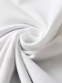 SHEIN Young Boy Cute Casual T-Shirt For Summer And Fall - White - View 3