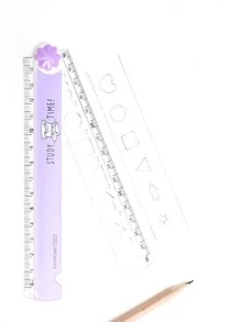 1pc Cartoon Graphic Random Ruler,Rulers - Multicolor - View 4