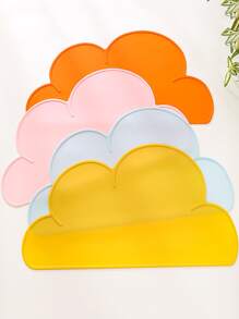 1 pieza Alfombra para mascotas de color al azar con diseño de nube - Multicolor - Ver 2