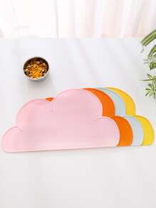 1 pieza Alfombra para mascotas de color al azar con diseño de nube - Multicolor - Ver 3