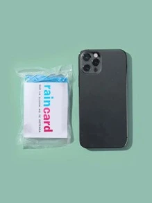 1pc Random Color Disposable Raincoat, Portable Universal Raincoat For Outdoor Insulation, Galentines, Puppy, Carnival, Spring Summer Picks, Brides Maid Gifts, Room, Bedroom Decor, Bedroom Decor, Beach, Travel, For Men, For Women, Vacation - Multicolor - View 4