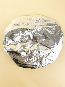 1 件发型烫发焗油发膜温度自加热头部护理无需插电蒸汽帽可使用焗锡箔帽、美发工具、美发产品及配件理发沙龙美容旅行必需品、光滑后刷、理发配件、吹风机 - 銀色 - 查看 2