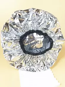 1 件发型烫发焗油发膜温度自加热头部护理无需插电蒸汽帽可使用焗锡箔帽、美发工具、美发产品及配件理发沙龙美容旅行必需品、光滑后刷、理发配件、吹风机 - 銀色 - 查看 3