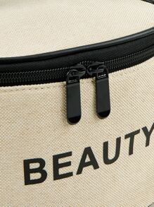 1 pezzo Borsa cosmetica semplice e portatile di grande capacità, piccolo profumo portatile, borsa da toeletta da viaggio, borsa per la conservazione della cura della pelle da tavolo, borsa trucco per donne e ragazze, borsa trucco, borsa prodotti per la cura della pelle, borsa da toilette, cubi per l imballaggio, articoli essenziali da viaggio, articoli essenziali per la cabina, regali per damigelle, regali per la mamma, regali di compleanno, regali per amici e insegnanti, decorazione per la casa, bagno, soggiorno, camera da letto, organizer da bagno, organizer per gioielli, organizer per oli per le labbra, organizer per smalti, organizer per il trucco, beauty case, organizer per il trucco da viaggio
