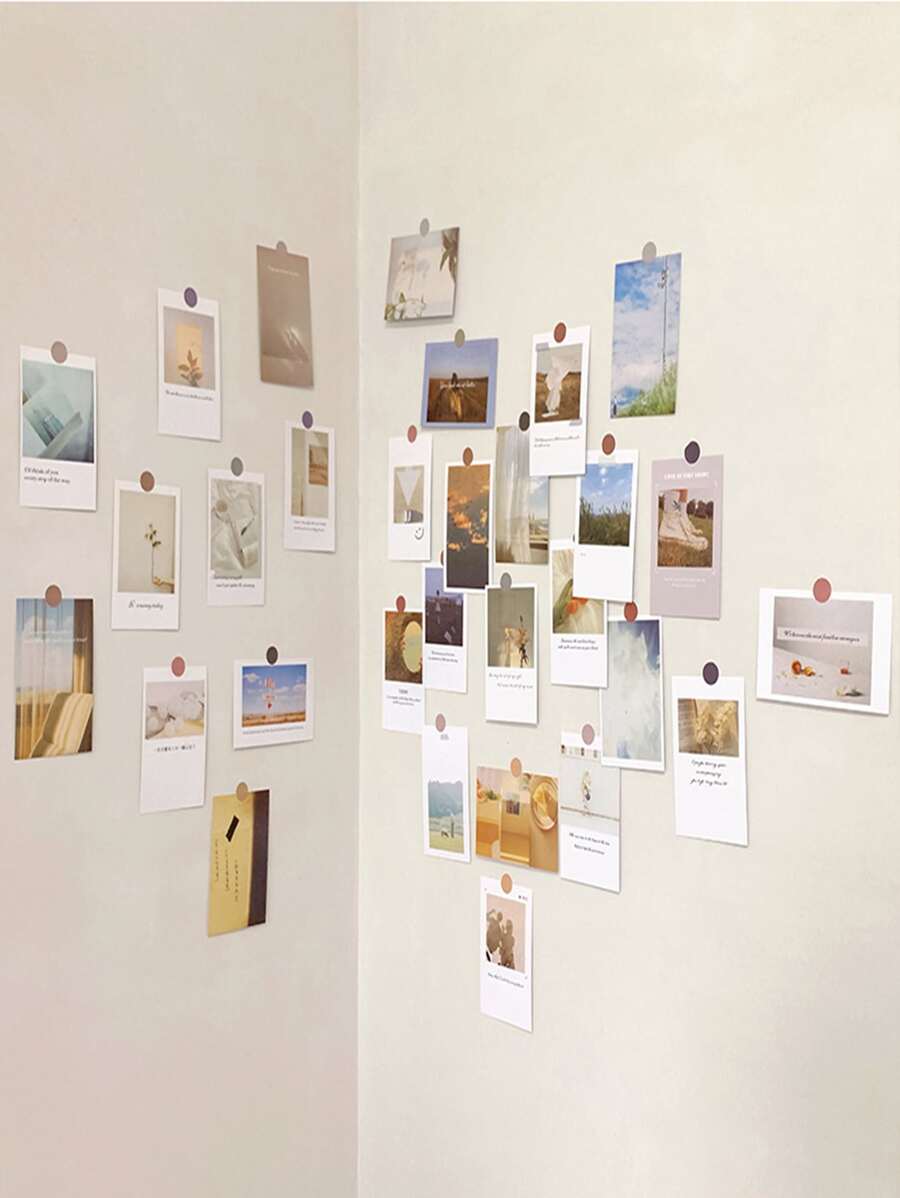 30入組混合圖案明信片 - 彩色 - 查看 1