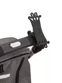 1入組折疊式嬰兒車手機支架 - 黑色 - 查看 5