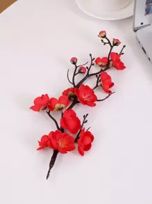 قطعة واحدة نبات صناعي معشش ، زهرة شباع صغيرة مع عبوة ، لديكور المنزل ، عيد الحب ، هدية