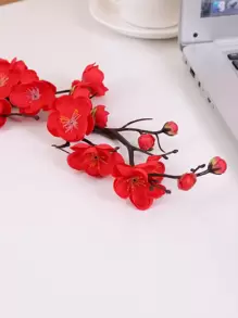 قطعة واحدة نبات صناعي معشش ، زهرة شباع صغيرة مع عبوة ، لديكور المنزل ، عيد الحب ، هدية