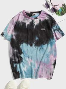 Manfinity VCAY Men T-Shirts Fit Crew Neck Short Sleeve Graphic Tee Funny Colorful Summer - Multicolor - View 1