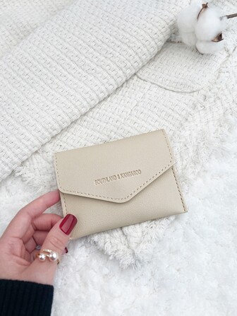 SOUTHLAND&KANGAROO 字母细节翻盖小钱包 轻便便携卡包身份证包 白领阶层 女性用 节日用 周年用 生日用 礼品配饰 礼品礼物 教师用 学校用品 教师礼品 返校用 卡包 卡包 钱包 名片包 信用卡包 卡片包 女士用 女士用 迷你钱包 卡片钱包