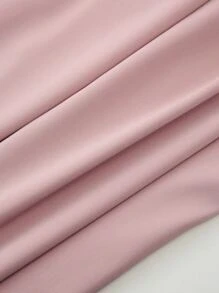 Mulvari Plus Single Button Blazer & Trousers - Baby Pink - View 5