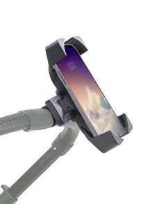 折疊式嬰兒車手機支架 - 黑色 - 查看 1