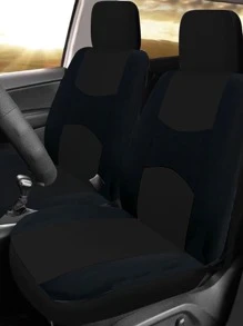 2入組汽車座套 - 黑色 - 查看 1