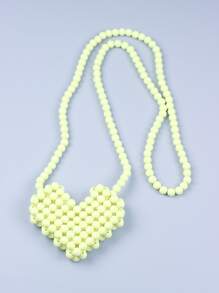 Damskie torby na długim pasku - Żółty - Zobacz 2