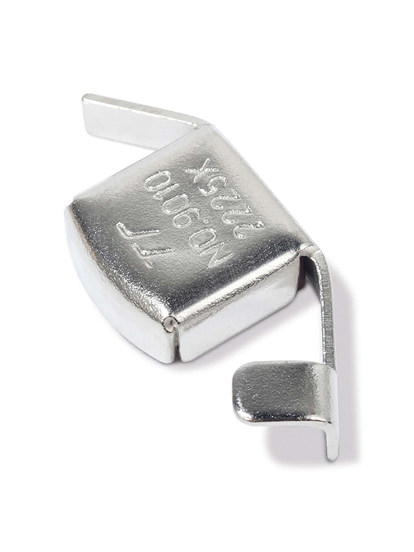 1pc Sewing Machine Pressed Foot, Silver Stainless Steel Sewing Machine Presser Tool For DIY Sewing - Silver - View 1