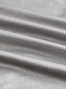 SHEIN ICON Bikercore Solid PU Leather Bodycon Dress - Silver - View 4