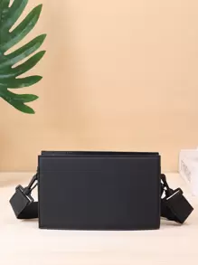 2 peças bolsa de ombro da moda masculina, conjunto de bolsa crossbody para festa, viagem, festival